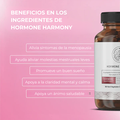Hormone Harmony™ | Fórmula herbal avanzada para el equilibrio hormonal femenino