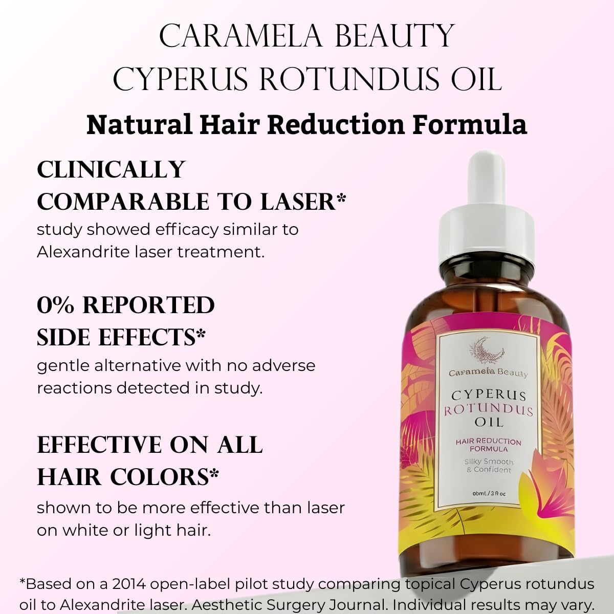 Aceite Cyperus Rotundus 60ML | Menos vello, más piel lisa de forma natural