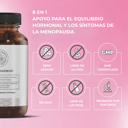 Hormone Harmony™ | Fórmula herbal avanzada para el equilibrio hormonal femenino