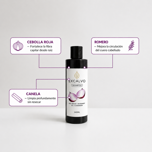 EXCALVO | Menos Caída por Quiebre, Más Cabello Fuerte