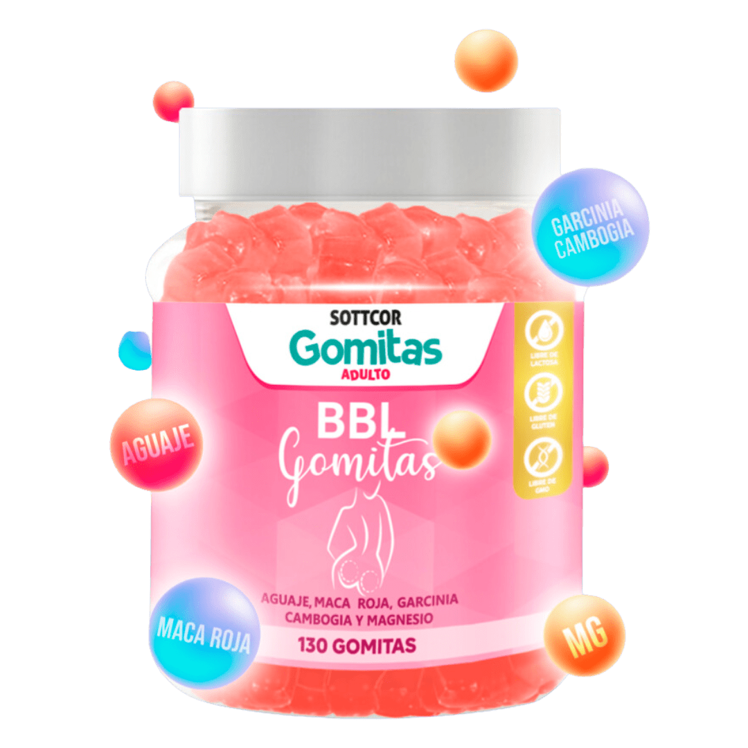 Gomitas BBL | Aumenta y mejora tu figura con inka super vitamins - Inkavita