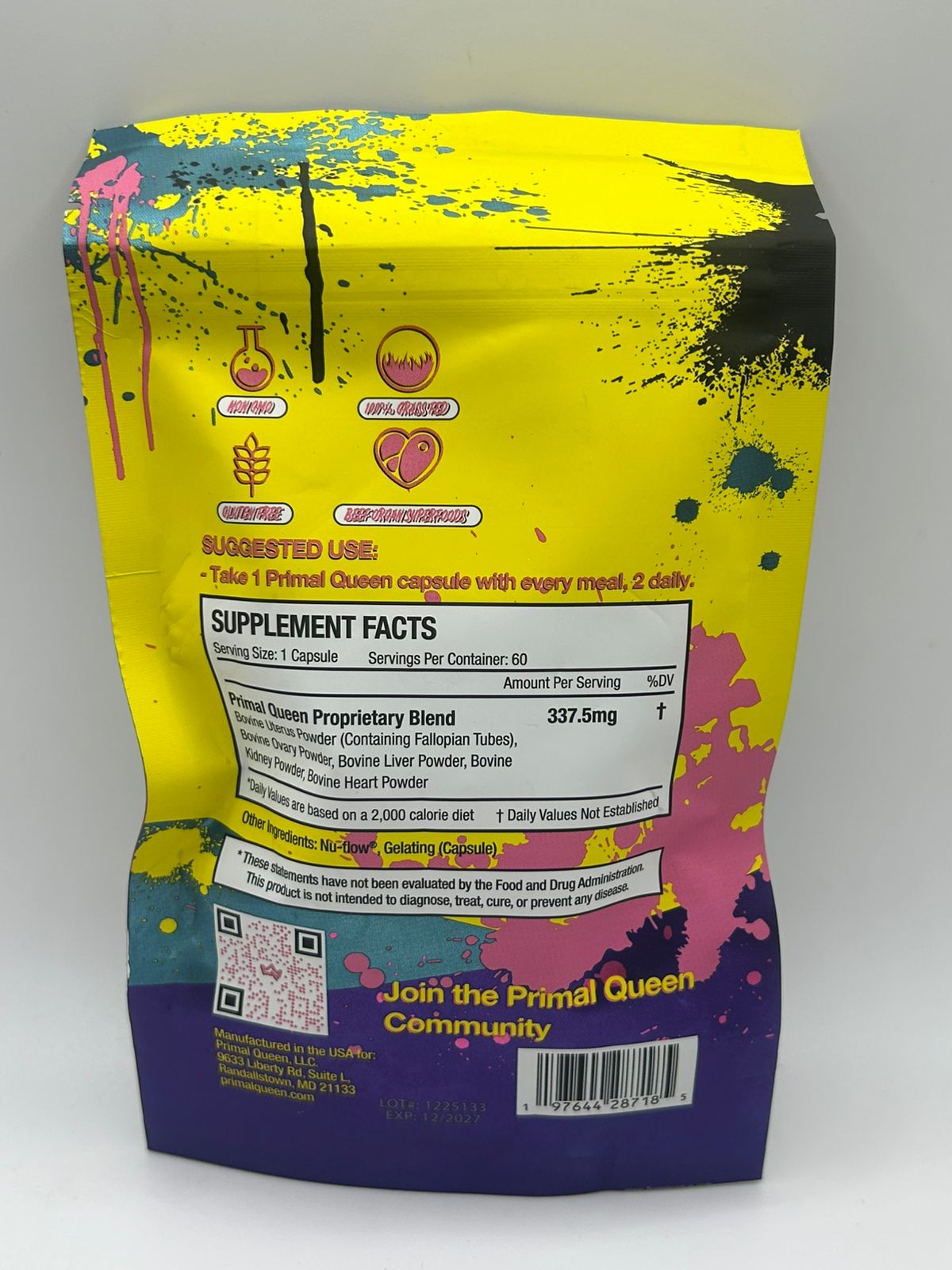 Primal Queen | Nutrición ancestral diseñada para potenciar tu energía femenina.