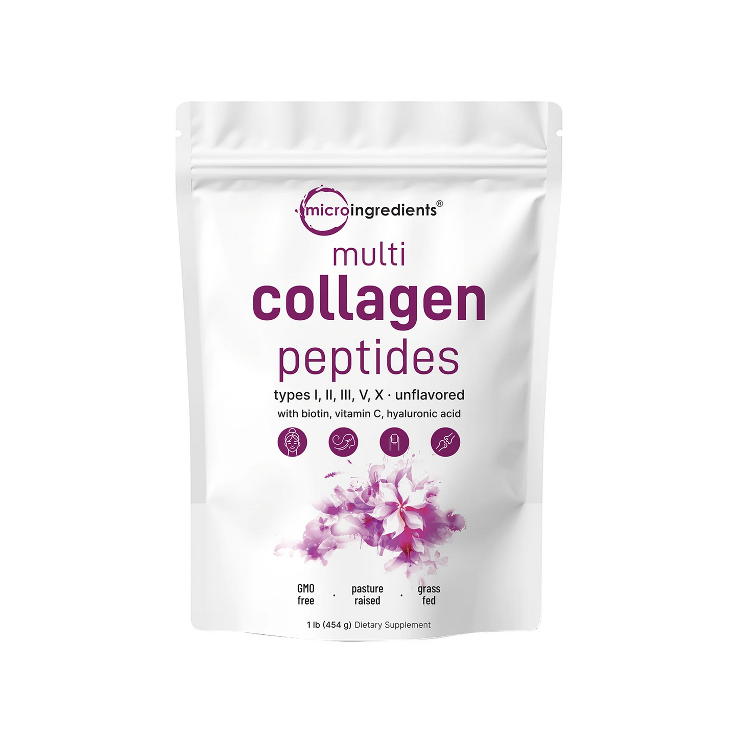 Multi Collagen Peptides 900g | Piel firme, articulaciones sin dolor y cabello fuerte en 8 semanas