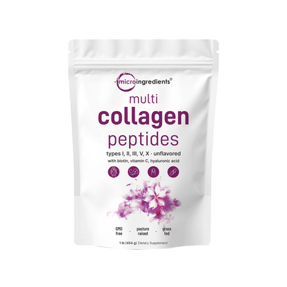 Multi Collagen Peptides 900g | Piel firme, articulaciones sin dolor y cabello fuerte en 8 semanas