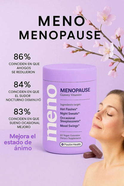 Meno | Cápsulas vitamínicas para la menopausia