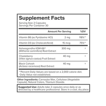 Meno | Cápsulas vitamínicas para la menopausia