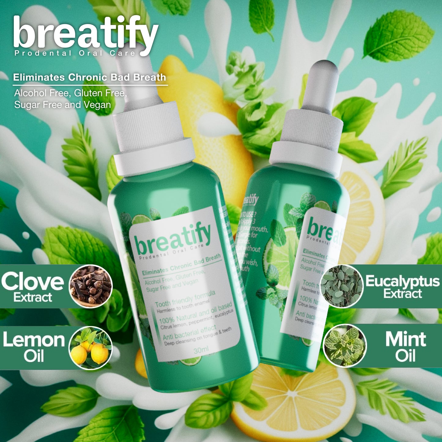 Breatify | Control de mal aliento