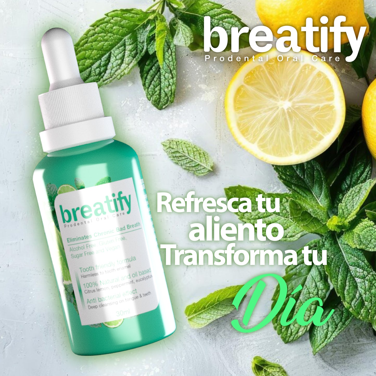 Breatify | Control de mal aliento