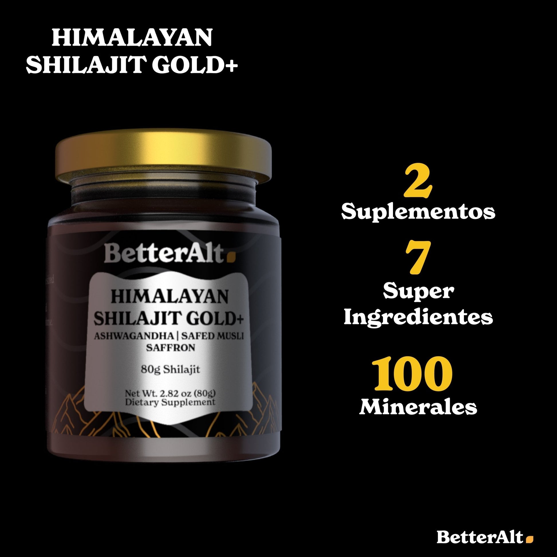 Himalayan Shilajit Ultra Puro | Resina Natural Energizante para Vitalidad, Claridad y Equilibrio Integral - Inkavita