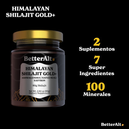 Himalayan Shilajit Ultra Puro | Resina Natural Energizante para Vitalidad, Claridad y Equilibrio Integral - Inkavita