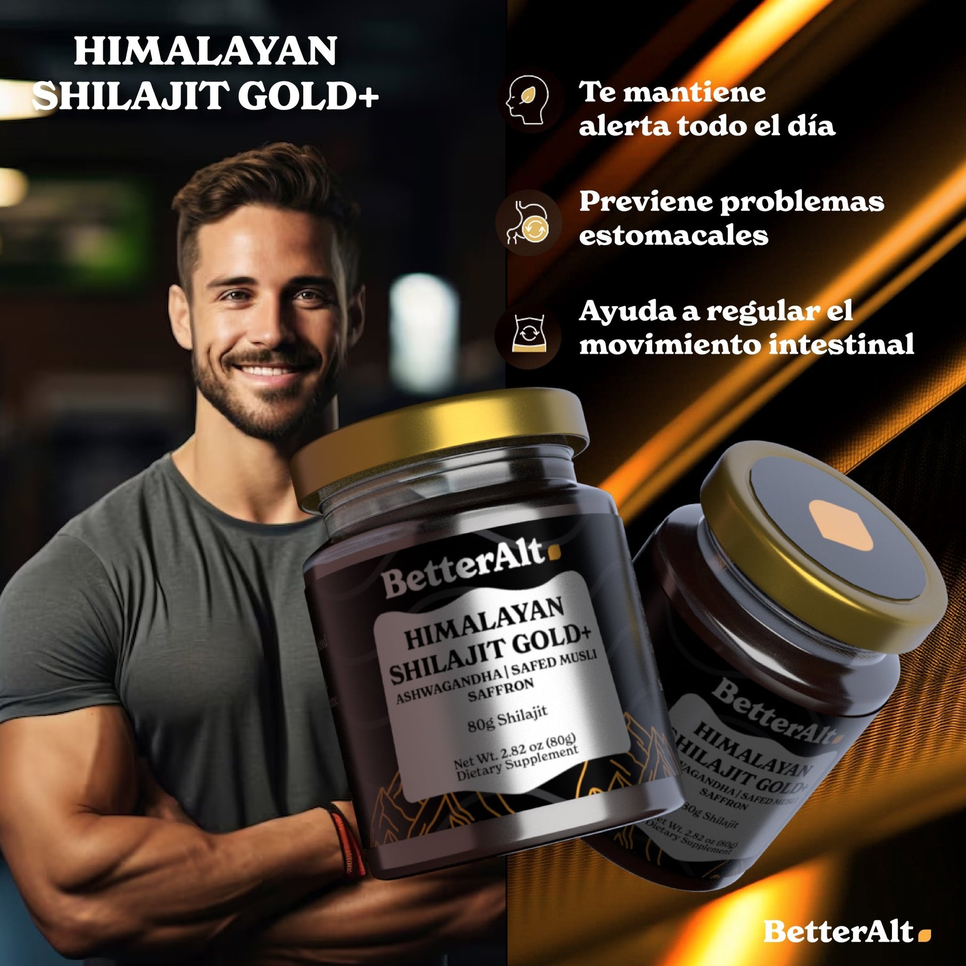 Himalayan Shilajit Ultra Puro | Resina Natural Energizante para Vitalidad, Claridad y Equilibrio Integral - Inkavita